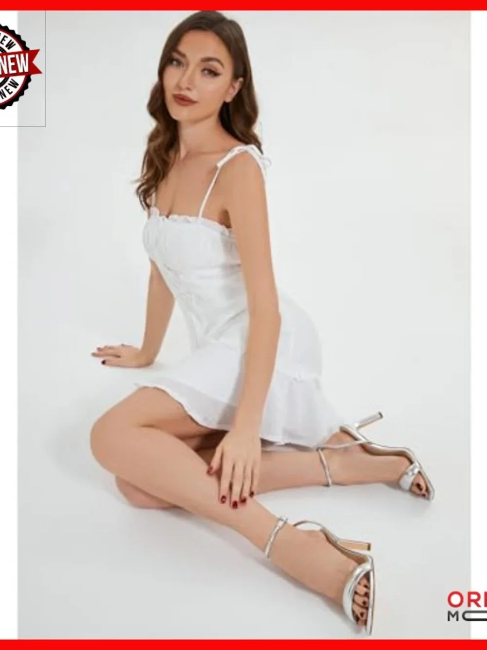 Strappy Heeled Sandals Square Open Toe Ankle Strap 8cm Heels Party Wedding